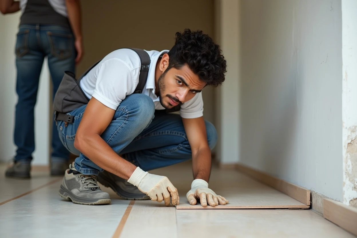 Trabajos de instalación y restauración de pisos de madera